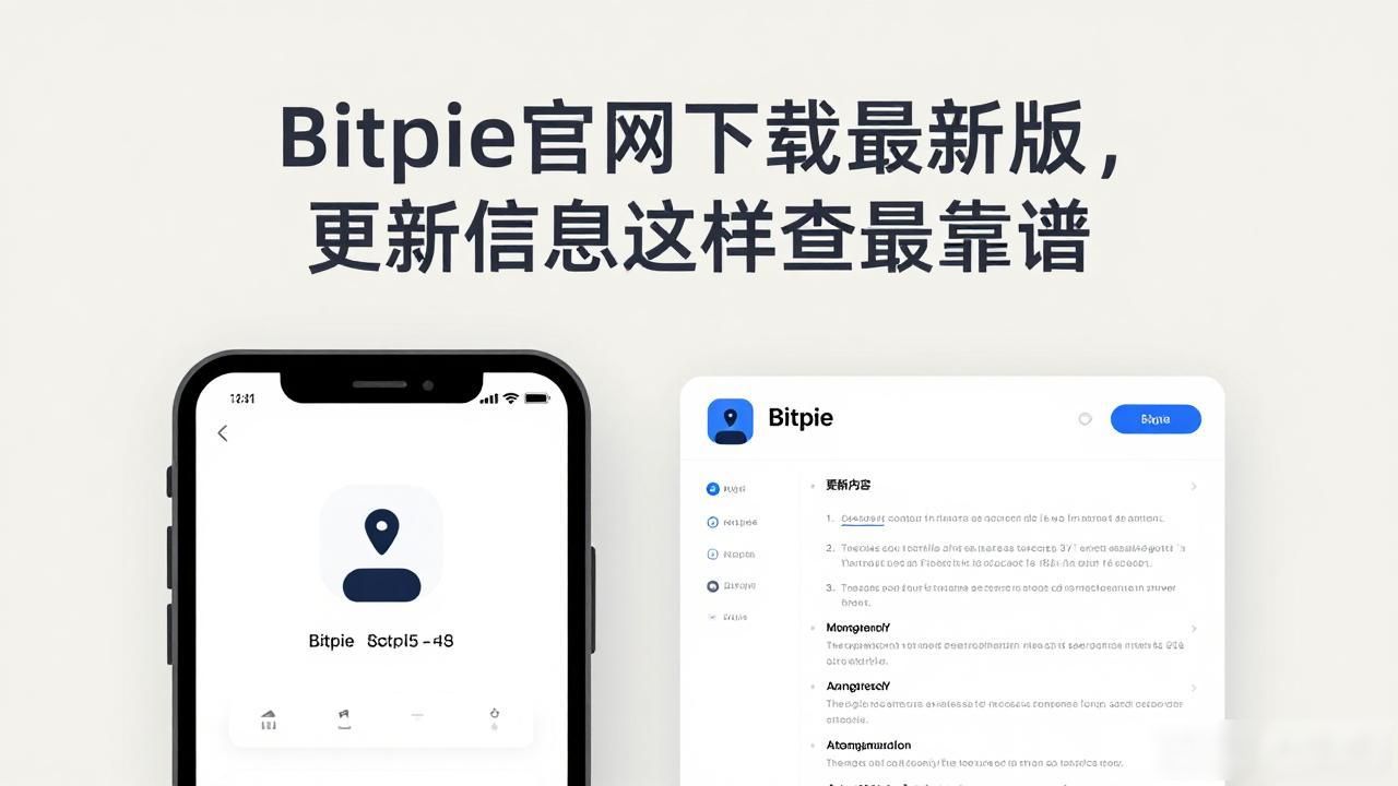 最新版本更新信息_Bitpie钱包官网下载_通过bitpie比特派官网获取app的最新版本与更新信息