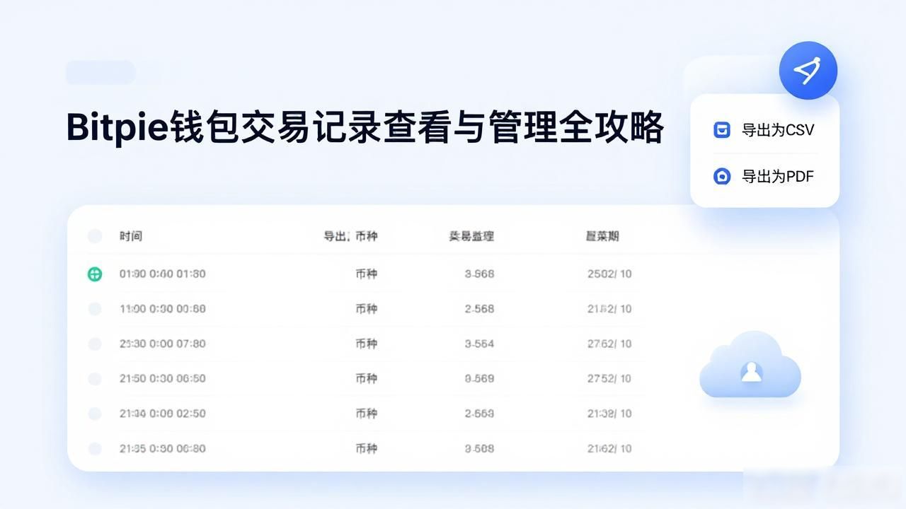 Bitpie钱包交易记录筛选_Bitpie钱包交易记录查找_如何在Bitpie钱包中查看和管理交易记录