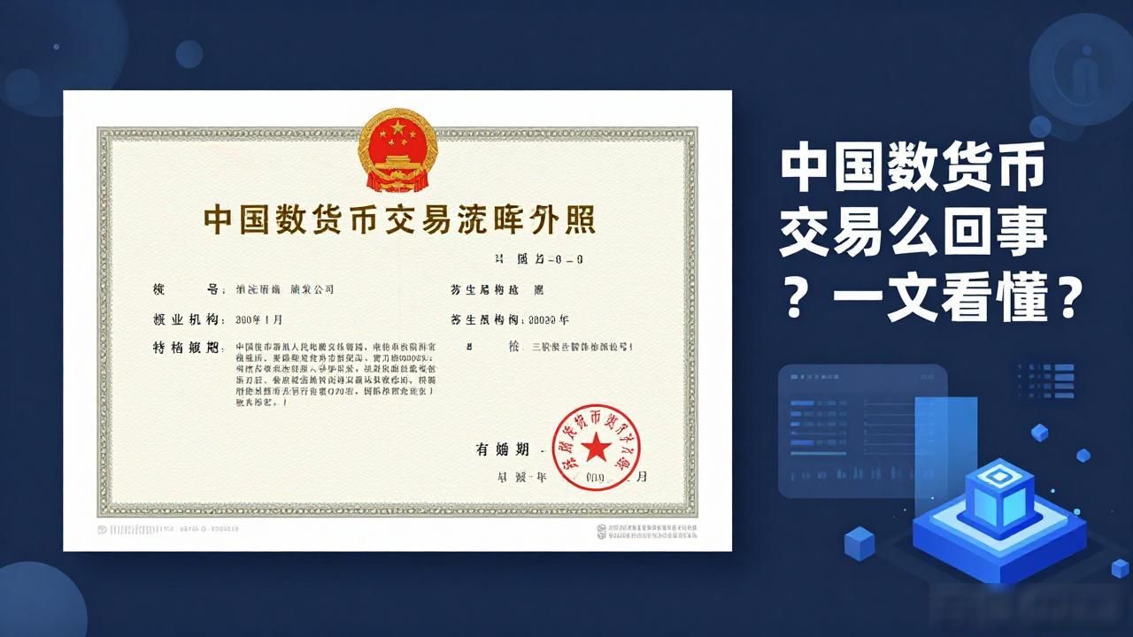 中国数字货币交易牌照_数字人民币运营服务资格_中国数字货币交易牌照
