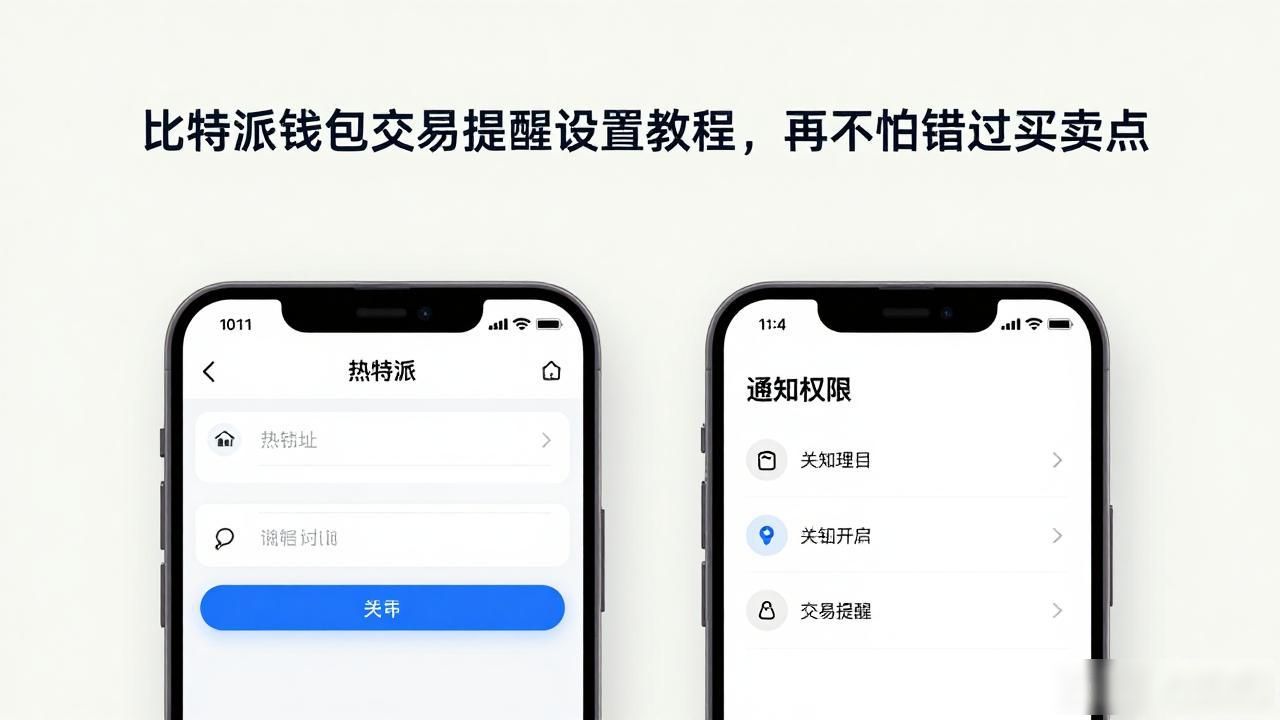 比特派钱包交易提醒设置_比特派钱包关键地址提醒_如何在比特派钱包中获取交易提醒？