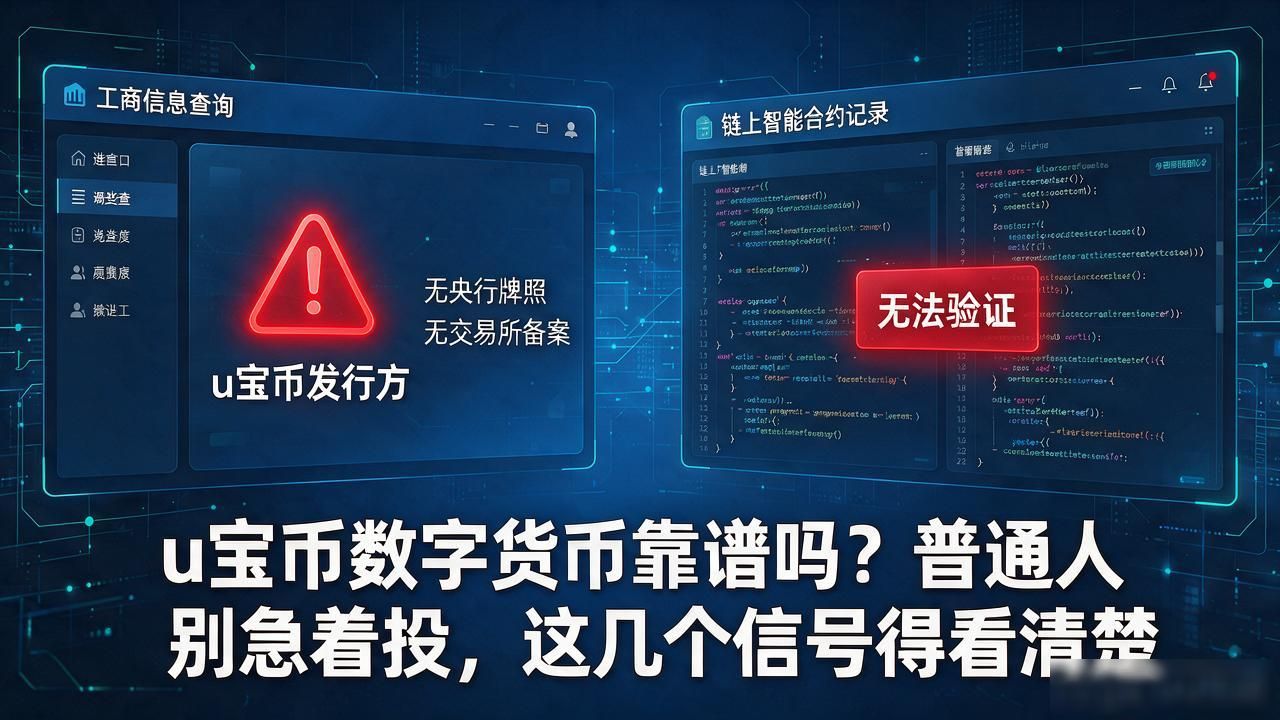 u宝币骗局_数字货币资金盘识别_u宝币数字货币