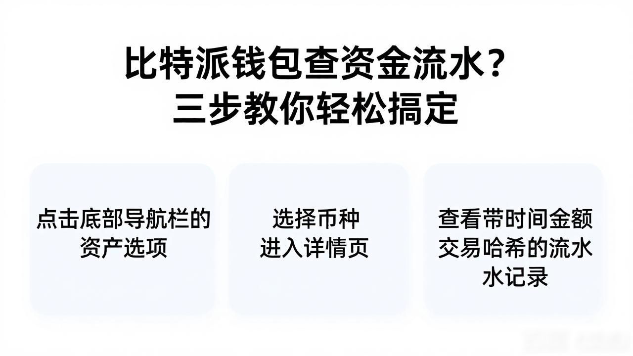 比特派钱包资金流动查看_数字货币资产管理安全_如何在比特派官方下载内查看资金流动?