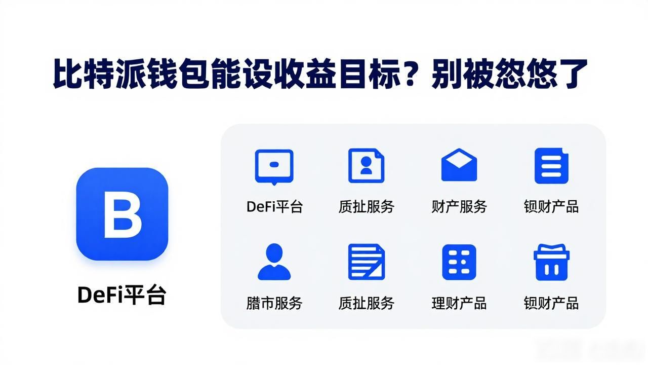 加密货币钱包收益误解_比特派钱包设定收益目标_如何在比特派钱包app官方下载网址中设定收益目标?