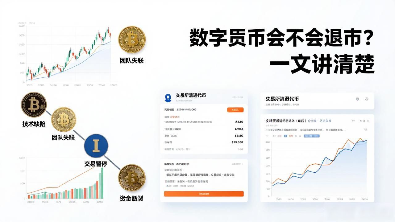 数字货币有没有退市的_中心化交易所摘牌机制_数字货币退市原因