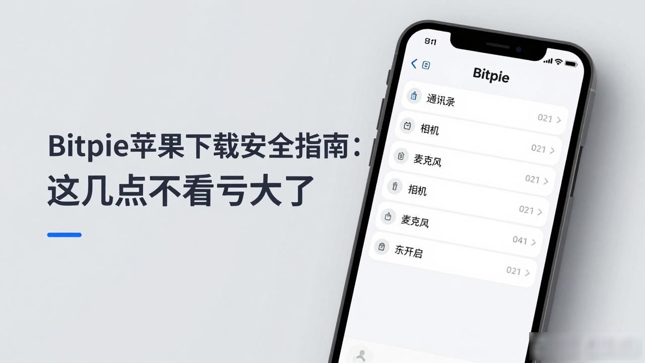 Bitpie苹果下载的安全设置与注意事项_Bitpie钱包iPhone安装权限检查_Bitpie钱包iPhone官网描述文件