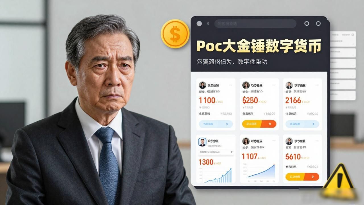 Poc大金锤数字货币_Poc大金锤 资金盘 庞氏骗局_金融行业 数字货币 骗局
