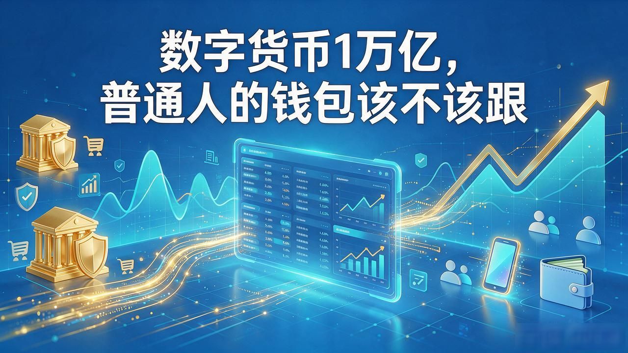 数字货币总规模突破万亿美元对普通人的影响_主流加密货币市场波动性与机构资金配置趋势_数字货币1万亿