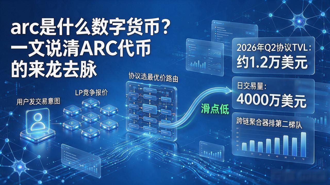 ARC代币线性释放机制与TVL数据_arc是什么数字货币_ARC Protocol跨链流动性聚合协议代币解析