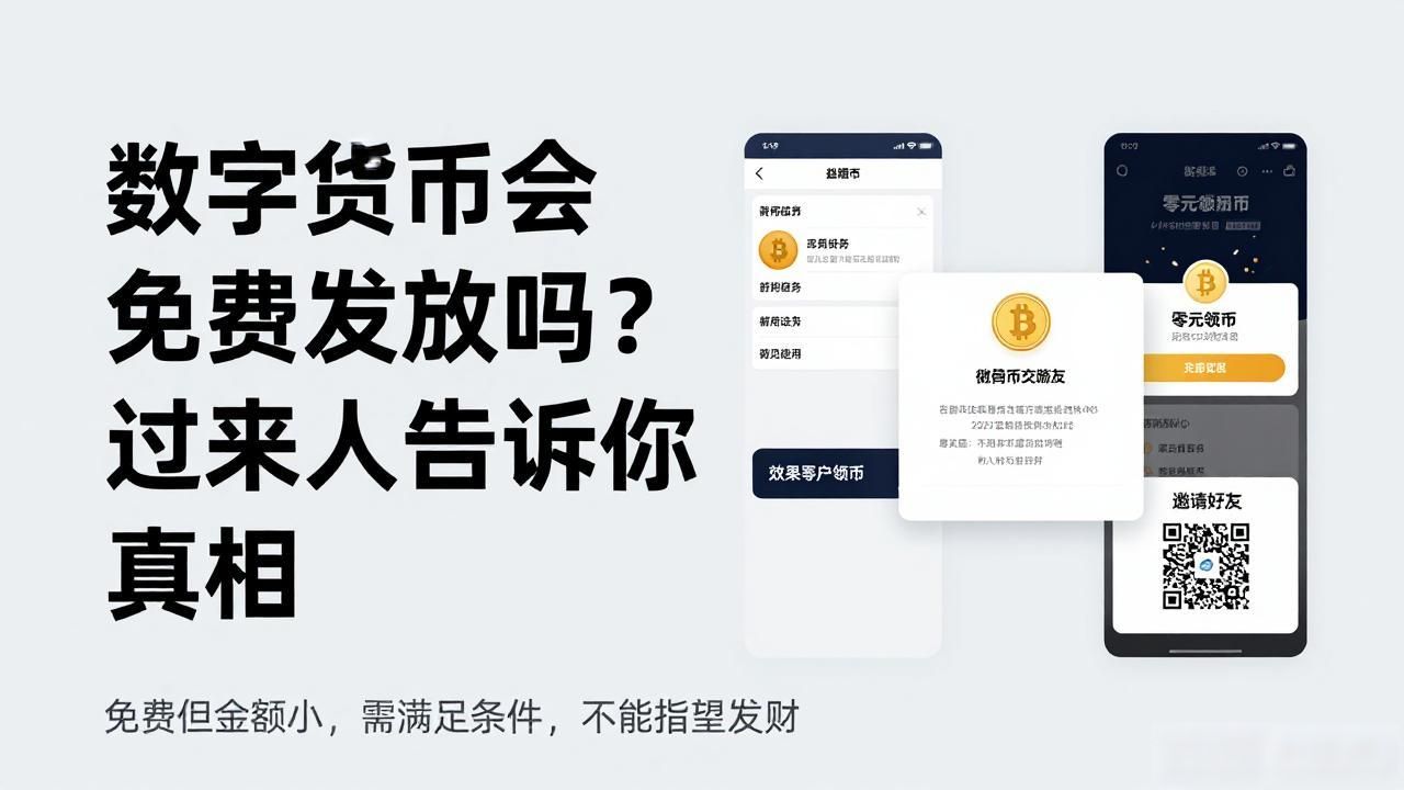 数字货币免费发放的真实情况_数字货币会免费发放吗_加密货币空投的前提条件