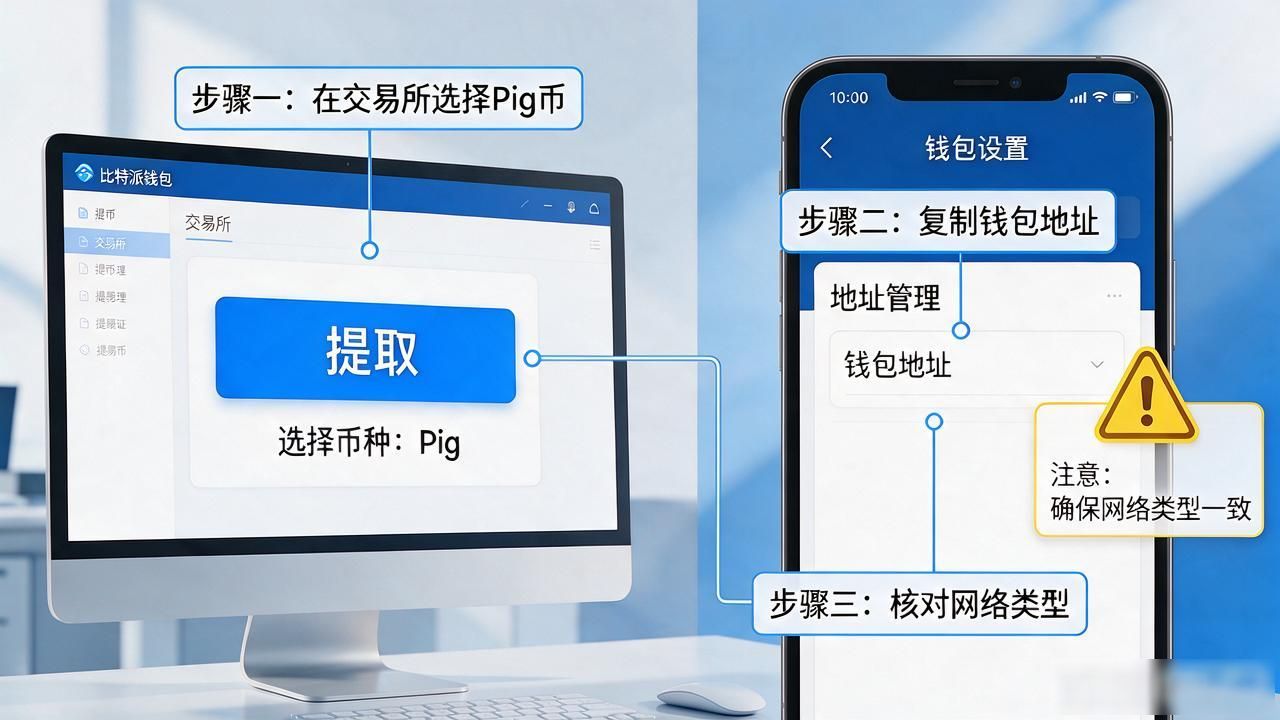 pig币猪币提到比特派钱包_pig币比特派钱包操作_pig币合约地址添加教程