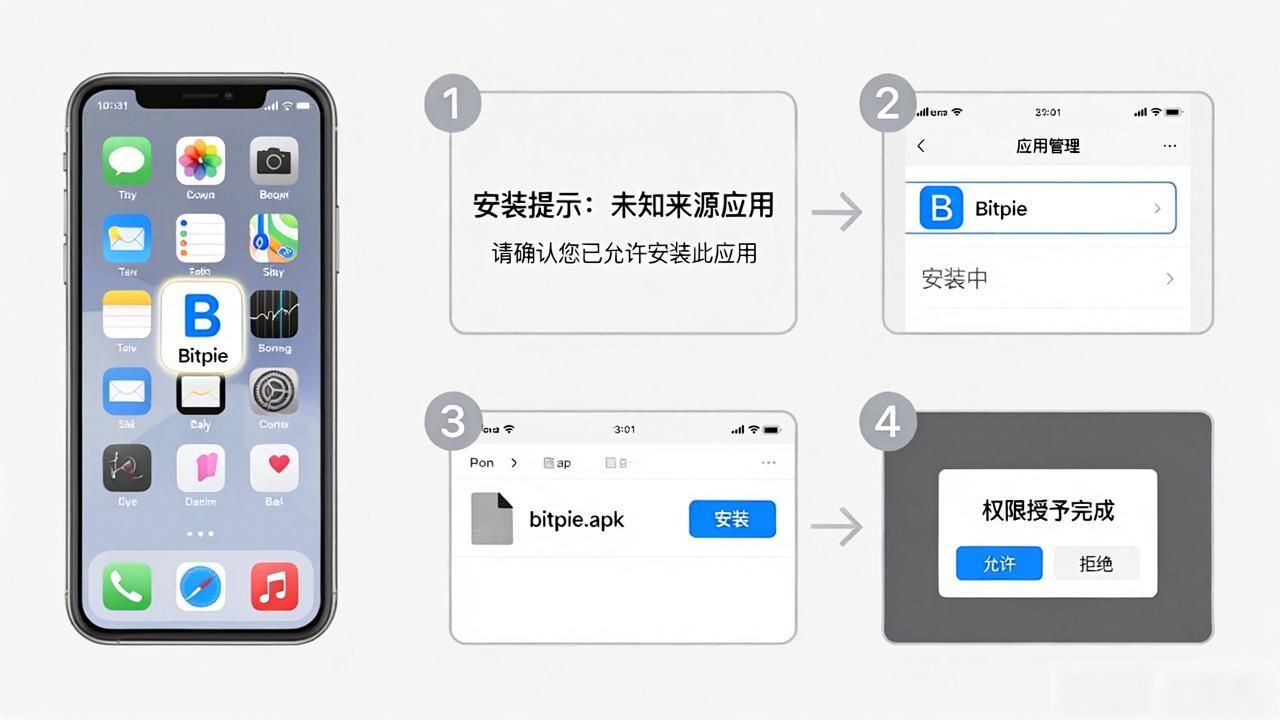 如何使用Bitpie钱包的下载地址进行安装？_Bitpie多链钱包官方下载路径_Bitpie钱包下载安装教程