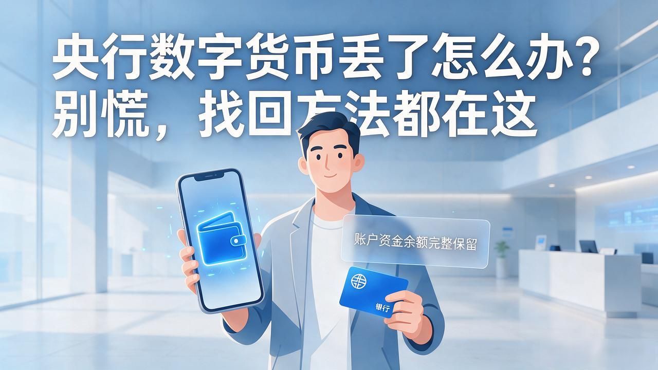 央行数字货币丢失_数字人民币私钥丢失资产能否找回_数字人民币补办钱包流程