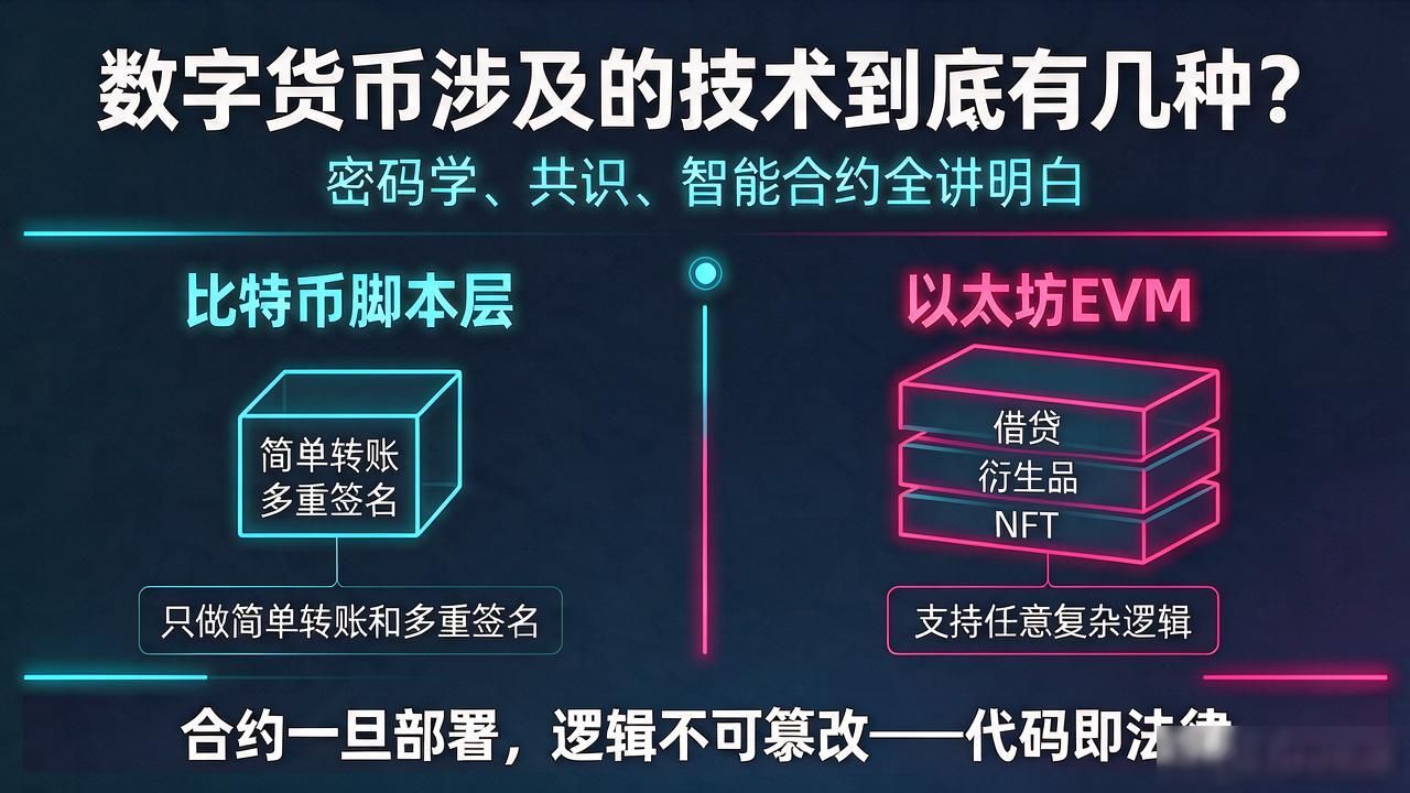 数字货币涉及的技术_区块链密码学与共识机制解析_数字货币技术栈底层逻辑
