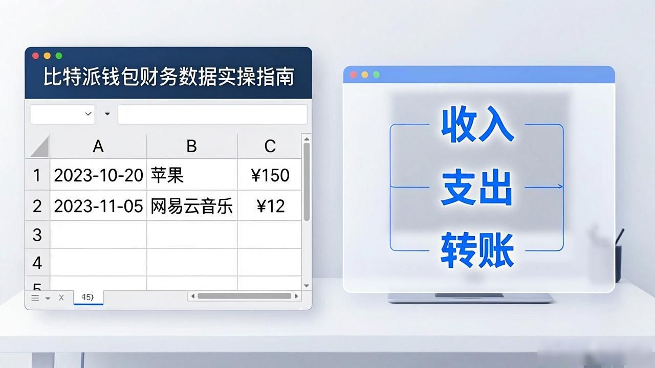 自由职业者加密资产财务管理_钱包报表功能数据导出_如何在比特派钱包下载中导入财务数据?