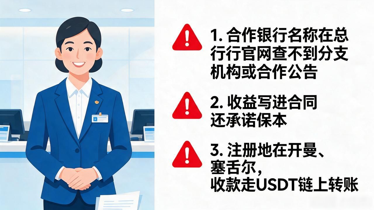 数字货币银行质押骗局揭秘_数字货币银行质押骗局_高收益保本理财诈骗识别