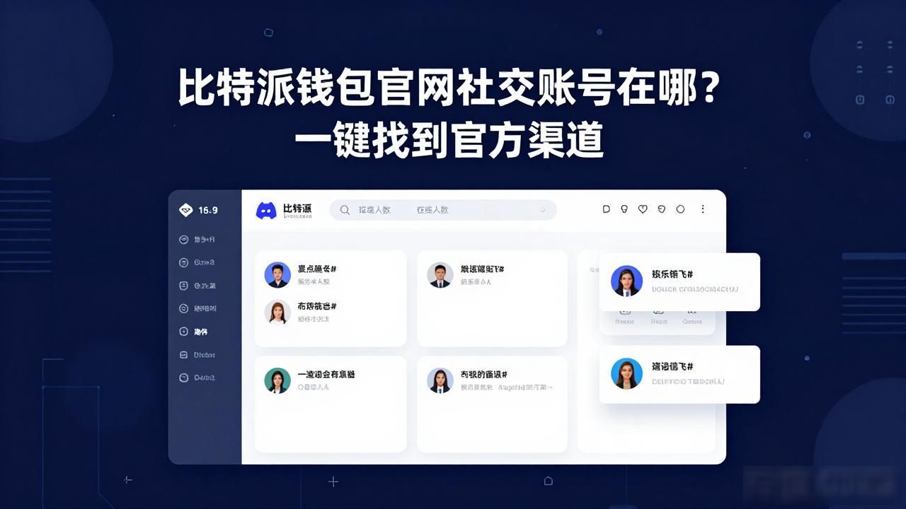 比特派钱包官网的社交媒体链接与互动_比特派钱包Twitter Discord Telegram官方账号_比特派钱包官方社交渠道入口