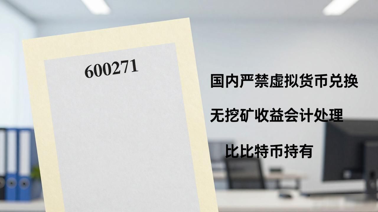 数字货币600271_600271并非比特币的实盘 A股600271无虚拟货币资产 600271与加密市场无直接关联