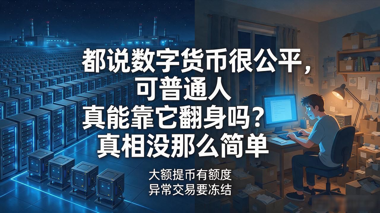 普通人参与加密货币的风险_数字货币公平性真相_数字货币公平