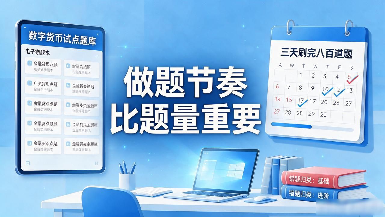 数字人民币运营场景综合应用题解法_数字货币试点岗位题库刷题技巧_数字货币试点题库