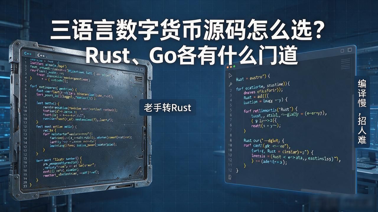 交易所开发语言选择_三语言数字货币源码_C++RustGo性能对比
