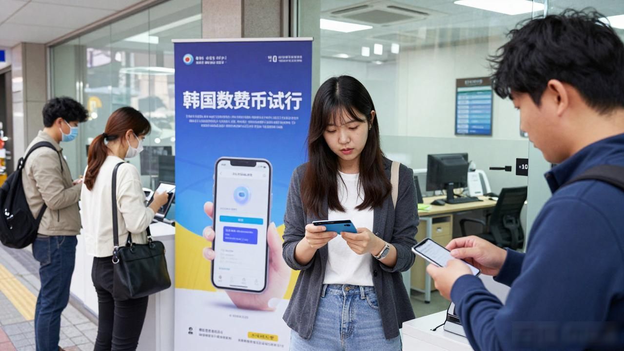 韩国数字货币试点_数字韩元推行计划_韩国计划试行数字货币