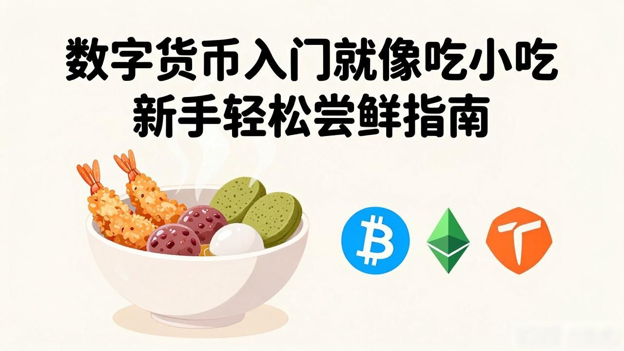 数字货币小吃_新手如何入门数字货币 数字货币入门基础知识 新手投资主流数字货币