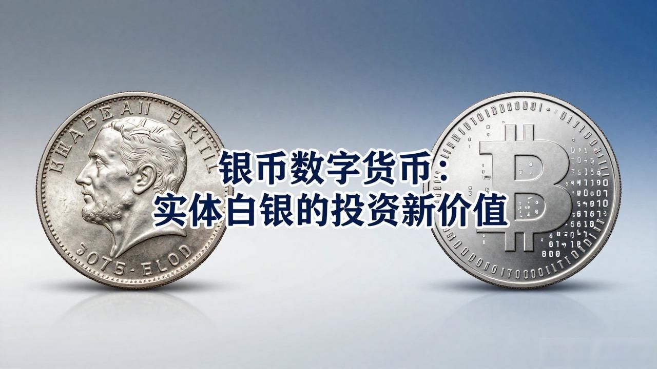 银币数字货币_银币与数字货币互补投资组合 实物银币对冲虚拟资产风险 代币化白银产品投资
