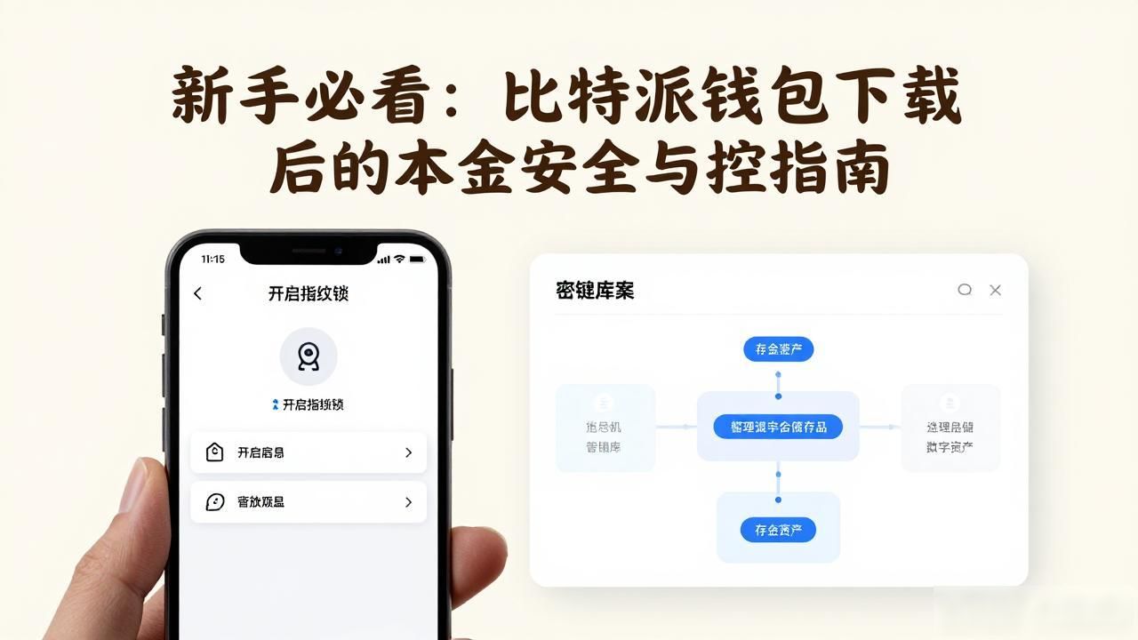 保护数字资产私钥安全_下载bitpie比特派钱包后如何进行本金保护与风险管理？_设置比特派钱包安全策略