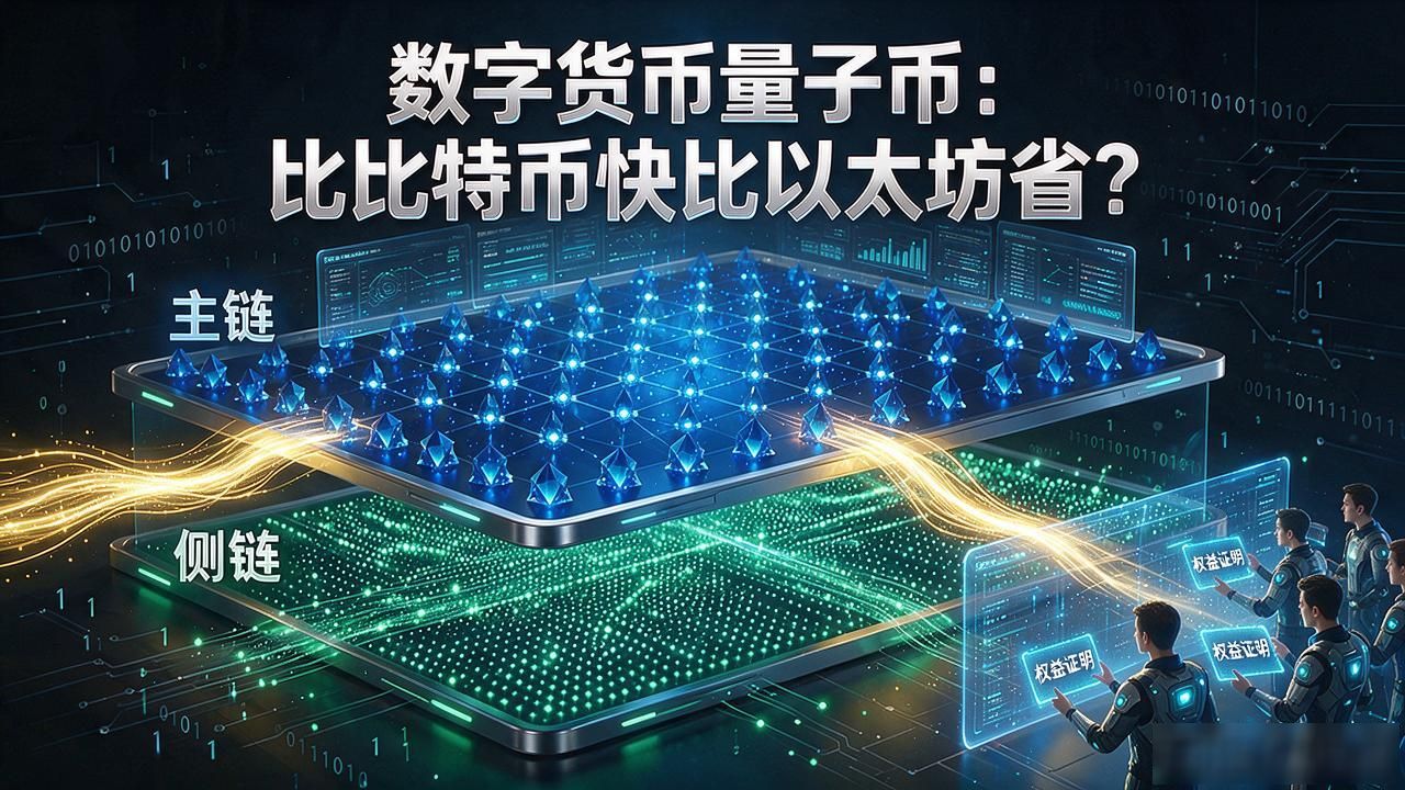 量子币交易速度优于比特币的原因_数字货币量子币_量子币UTXO模型与以太坊智能合约兼容