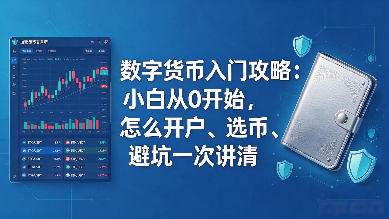 数字货币入门指南_平台选择避坑_数字货币入门攻略