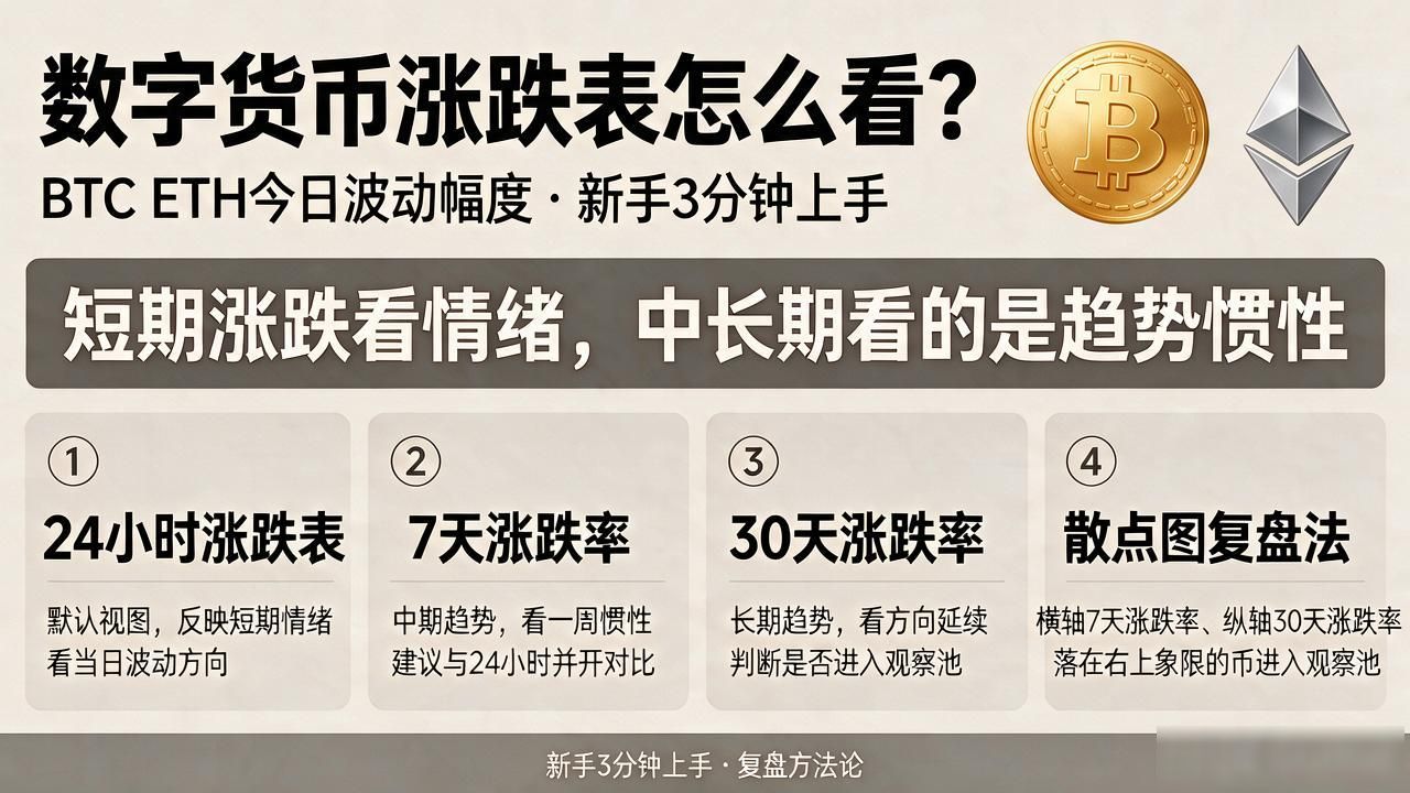 24小时涨跌幅解读_数字货币涨跌表_数字货币涨跌表分析