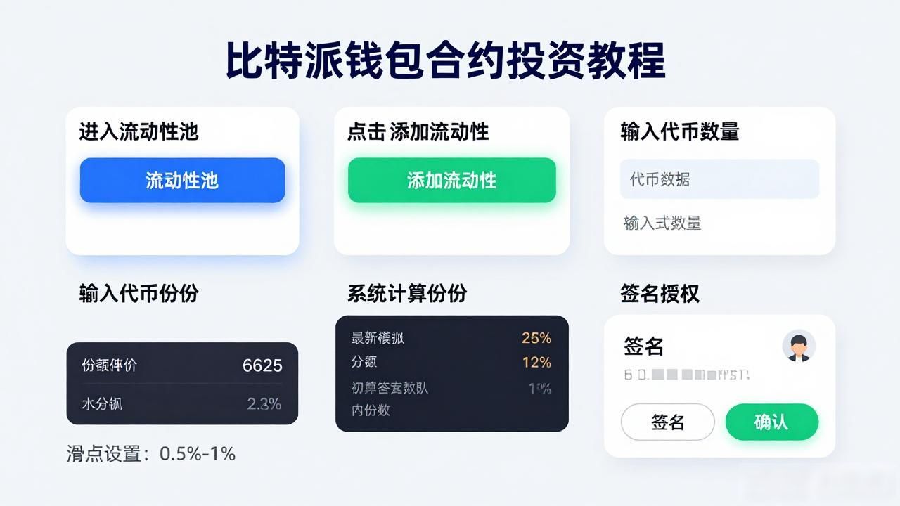 如何通过比特派钱包网址创建合约投资？_比特派钱包流动性池操作_比特派钱包创建合约投资