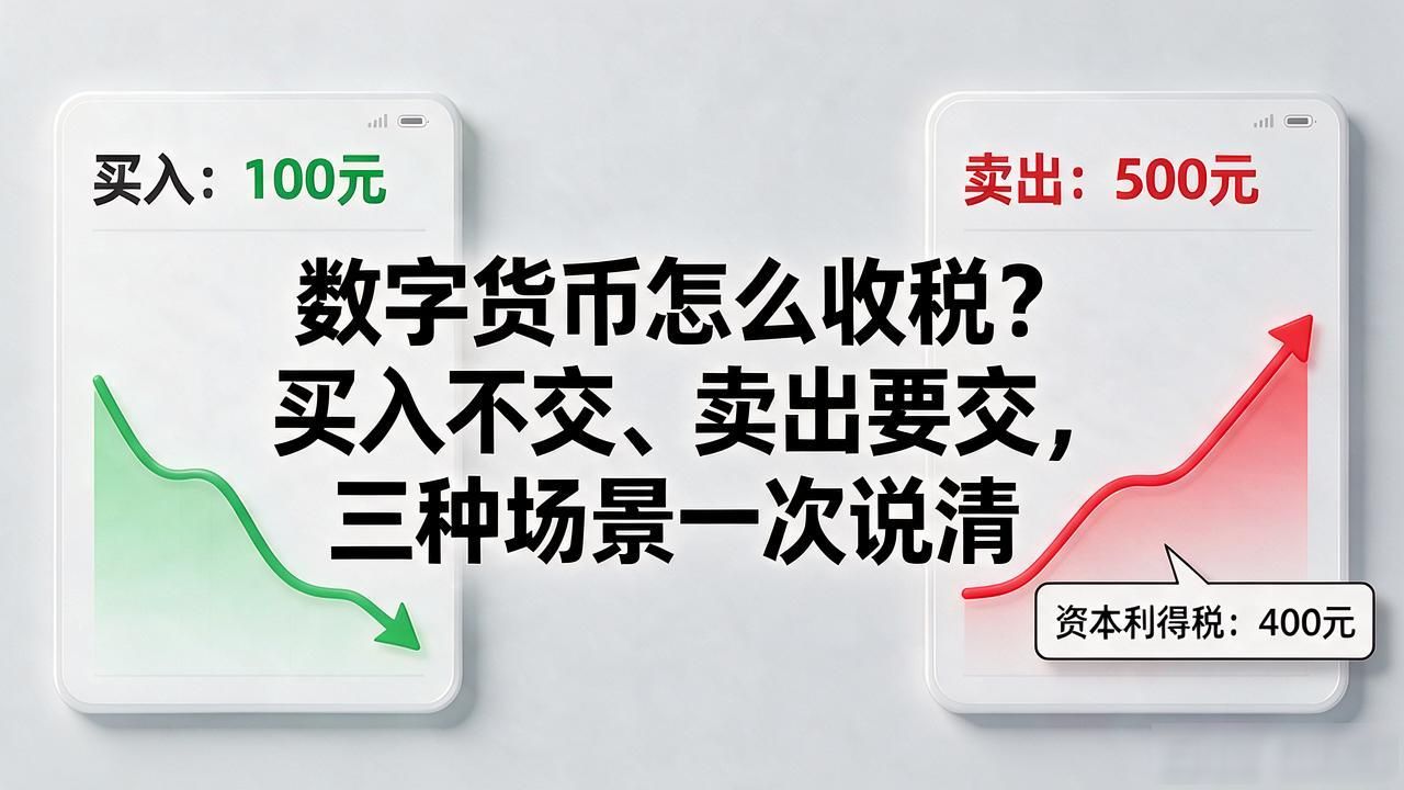 加密货币交易资本利得税计算_数字货币怎么收税的啊_数字货币持有不产生应税收入
