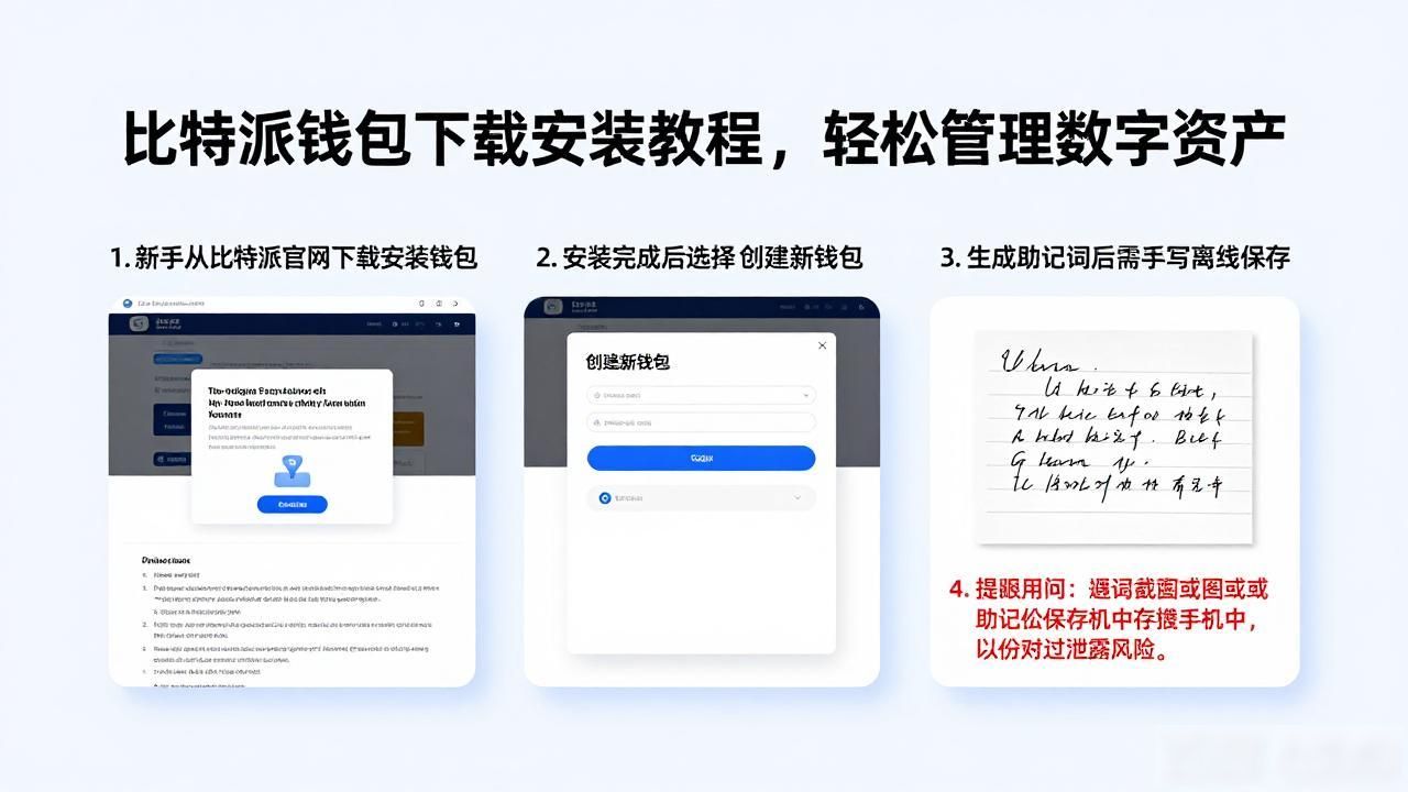 比特派钱包创建新钱包_比特派钱包下载安装_如何在比特派官网下载安装比特派钱包，提升您对数字资产的灵活管理能力？