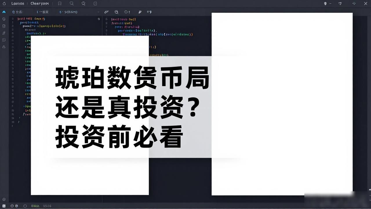 琥珀数字货币值不值得信任_琥珀数字货币是真的吗_琥珀数字货币是否可信