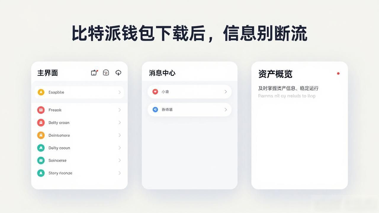 比特派钱包信息获取渠道_比特派钱包官方通知_如何在比特派钱包下载官方app中保持信息流通？