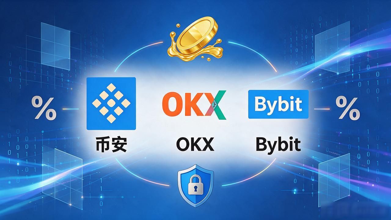 币安OKXBybit流动性安全费率分析_数字货币交易所三大平台优劣势对比_数字货币交易所三大
