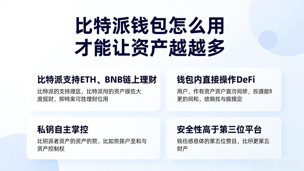 比特派钱包资产管理_如何通过比特派钱包实现资产增值？_比特派钱包质押增值
