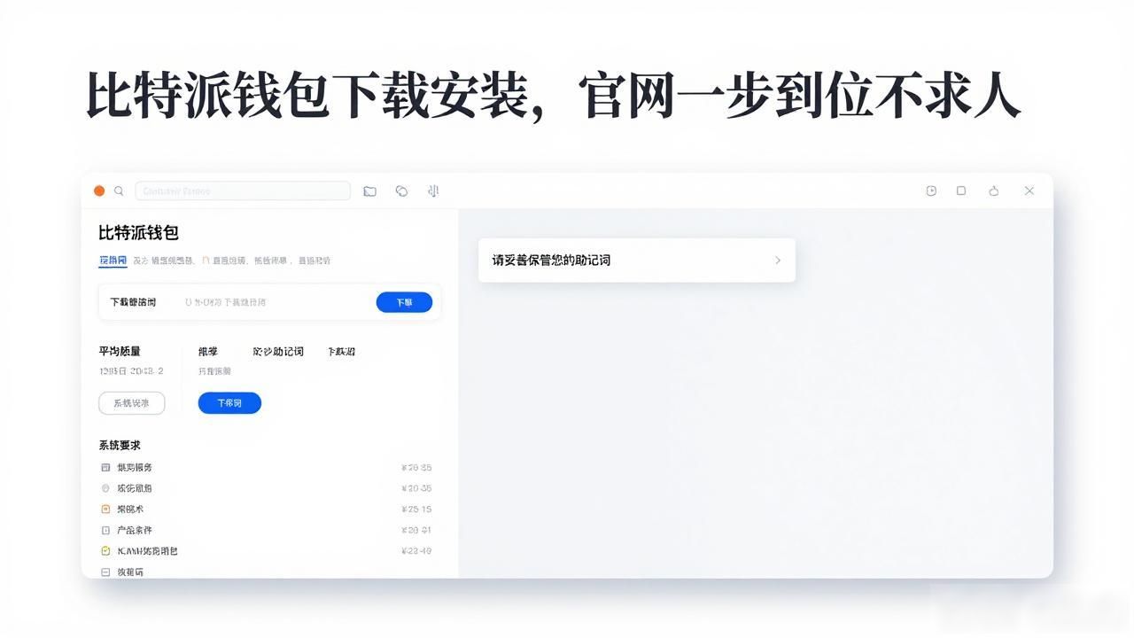 比特派新手引导_如何在比特派官网下载与比特派钱包的安装过程中实现高效与无缝连接？_比特派官网下载
