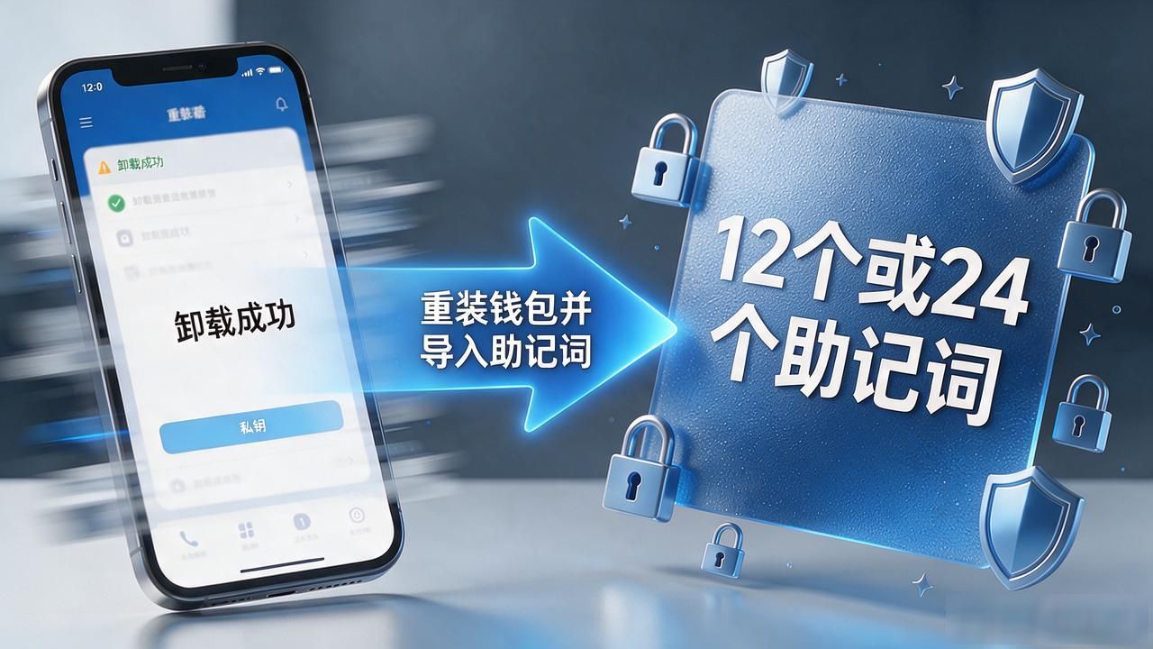 比特派钱包重装导入助记词教程_比特派钱包卸载后_比特派钱包卸载后资产还在吗